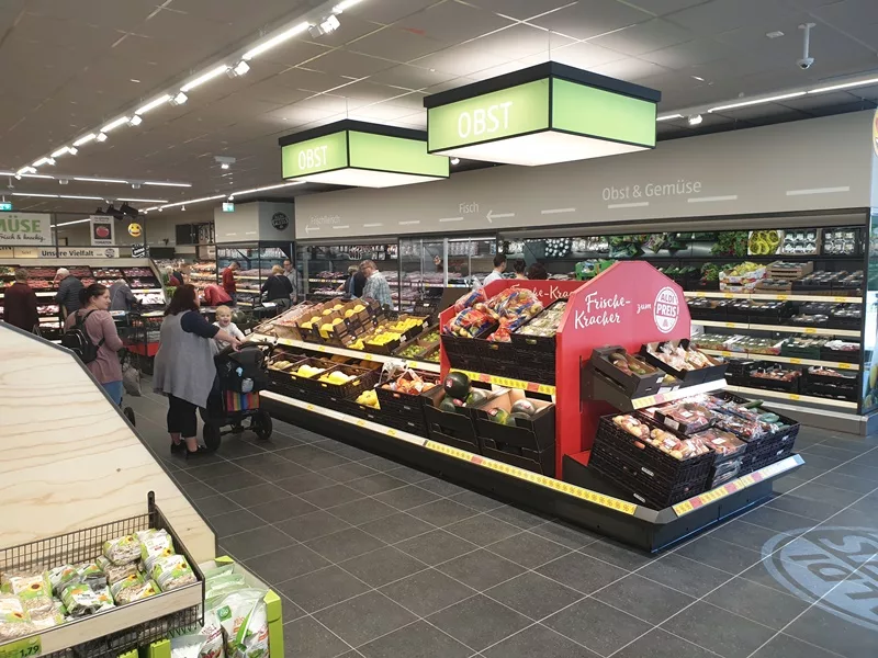 Einfach besonders: Zieleinlauf für ALDI am Ring.
