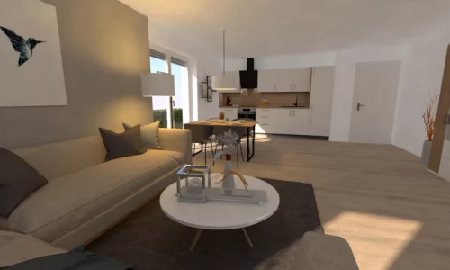 Emmerich-Rendering Ansicht Küche
