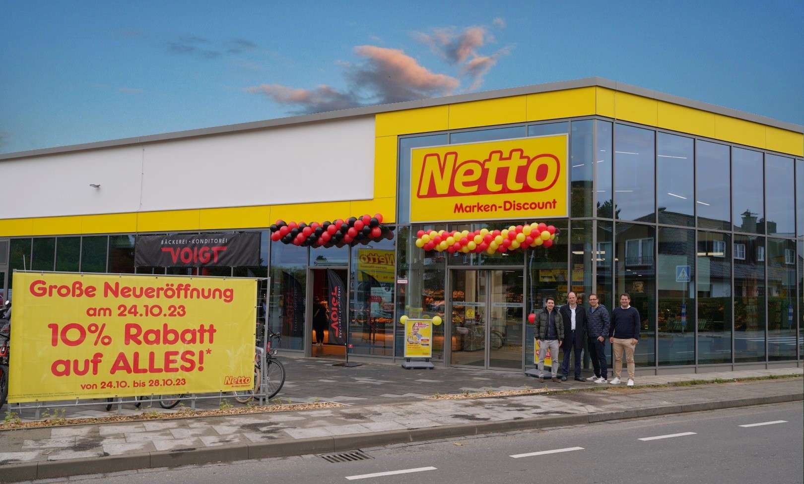 Größer, schöner, einfach besser: In Erftstadt geht die neue NETTO-Filiale ans Netz!